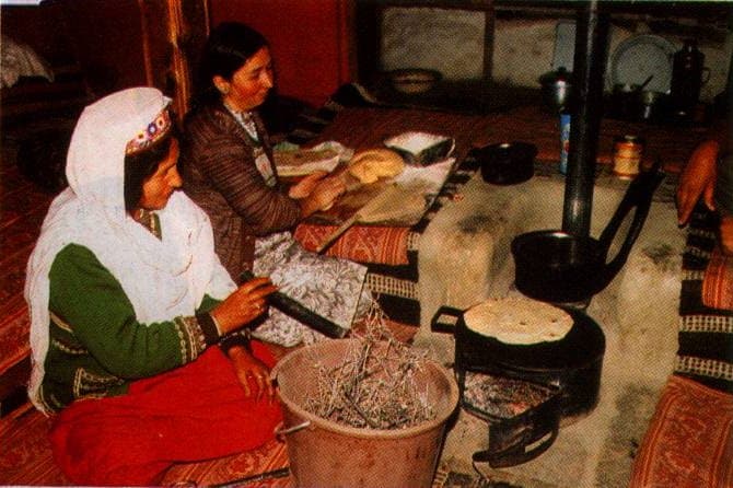 Traditional Wakhi cooking